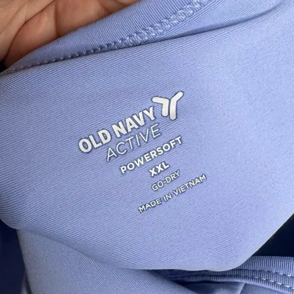 Old Navy Powersoft Cami Athletic Dress Skort Light Blue Size XXL NEW NWT - Picture 8 of 11